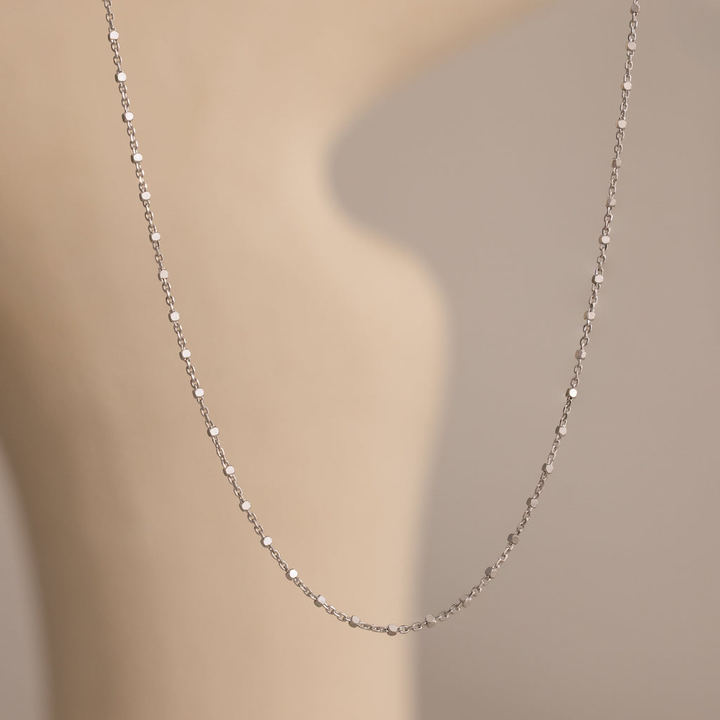 Dot Station Necklace