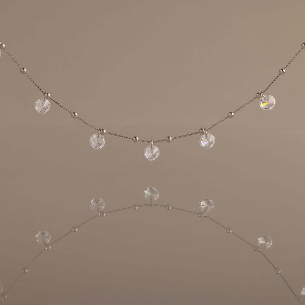 Satellite Diamond Necklace