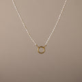 Pearl Chain Clasp Necklace