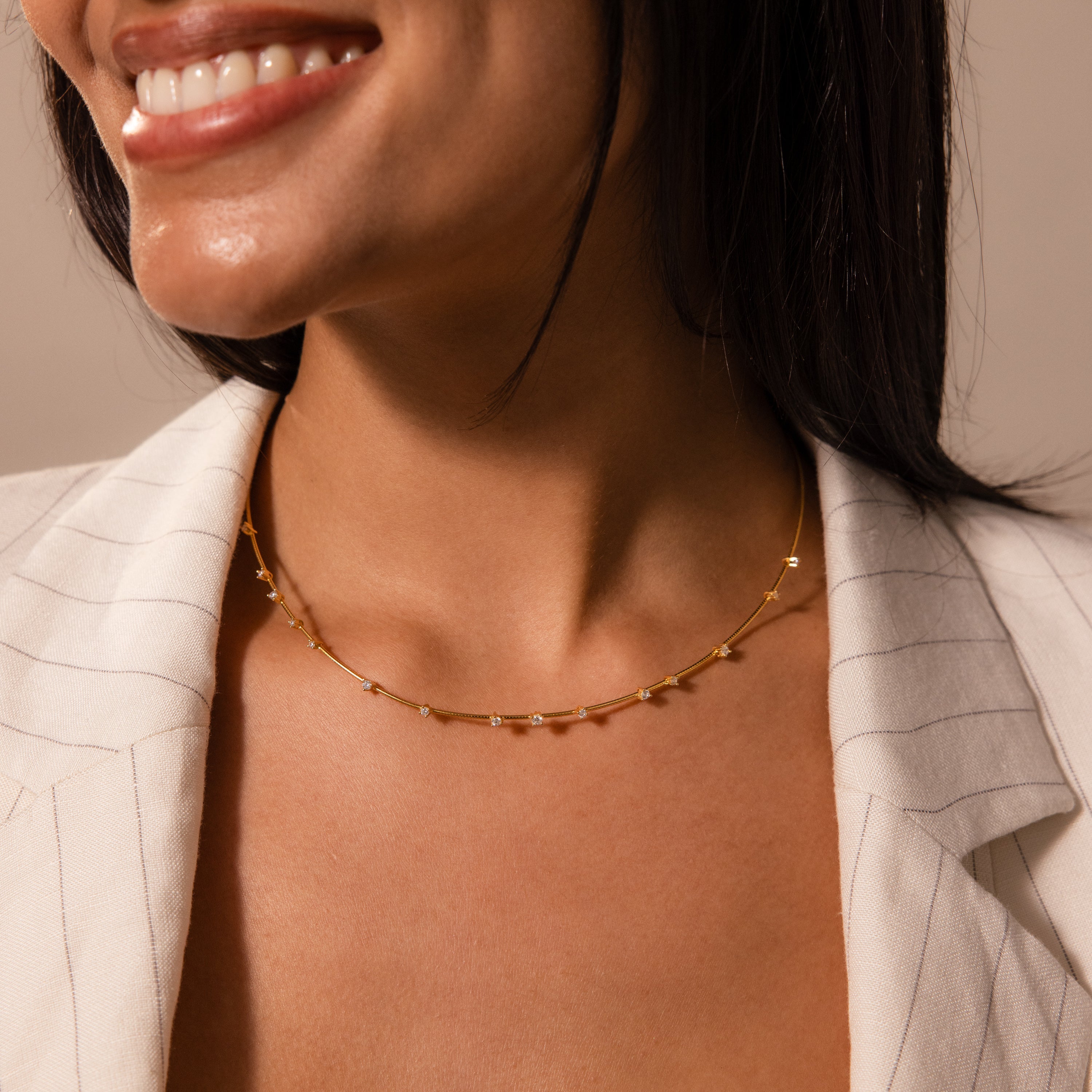 Sprinkle Diamond Necklace