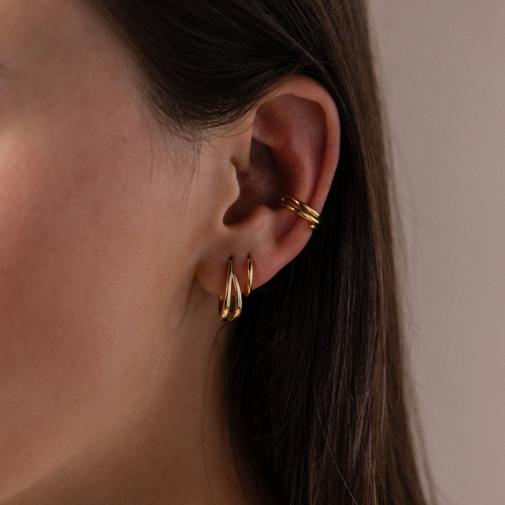 Oval Duo Hoops