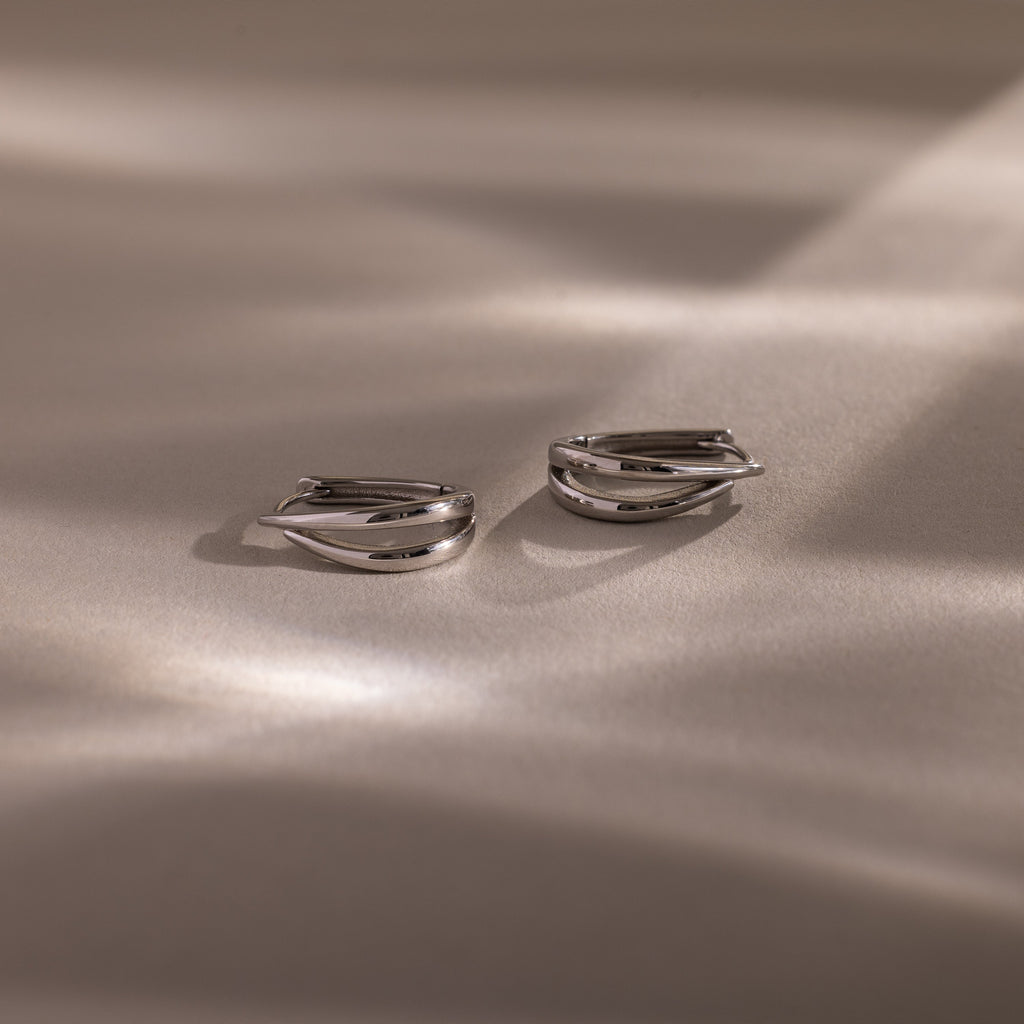 Oval Duo Hoops