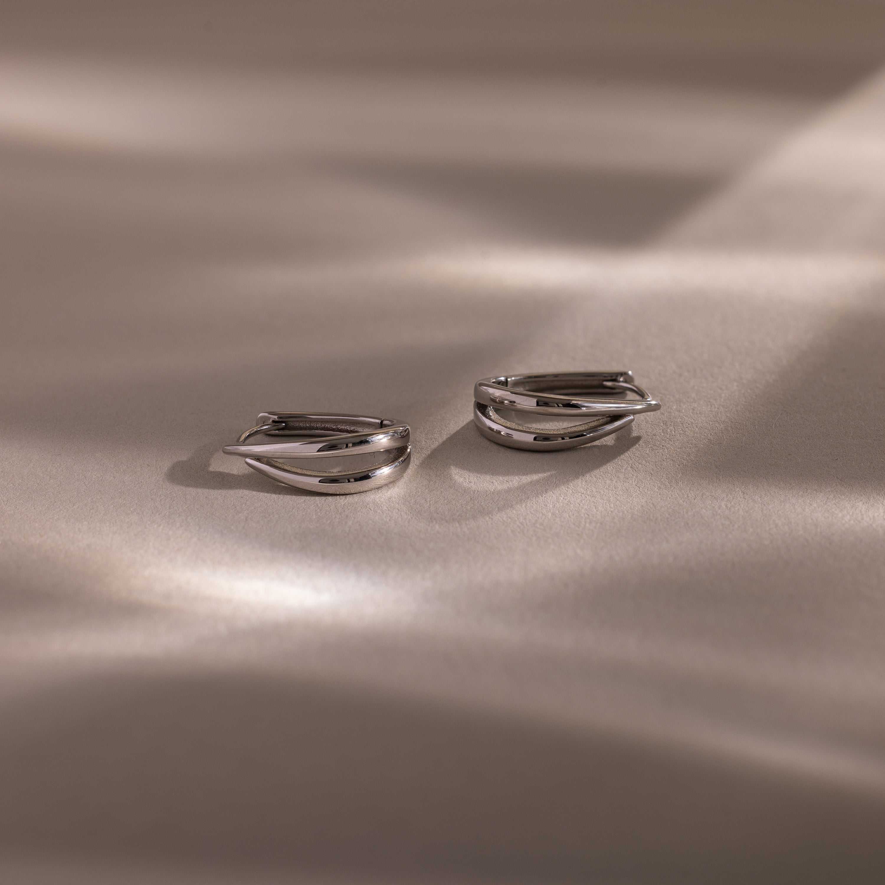 Oval Duo Hoops