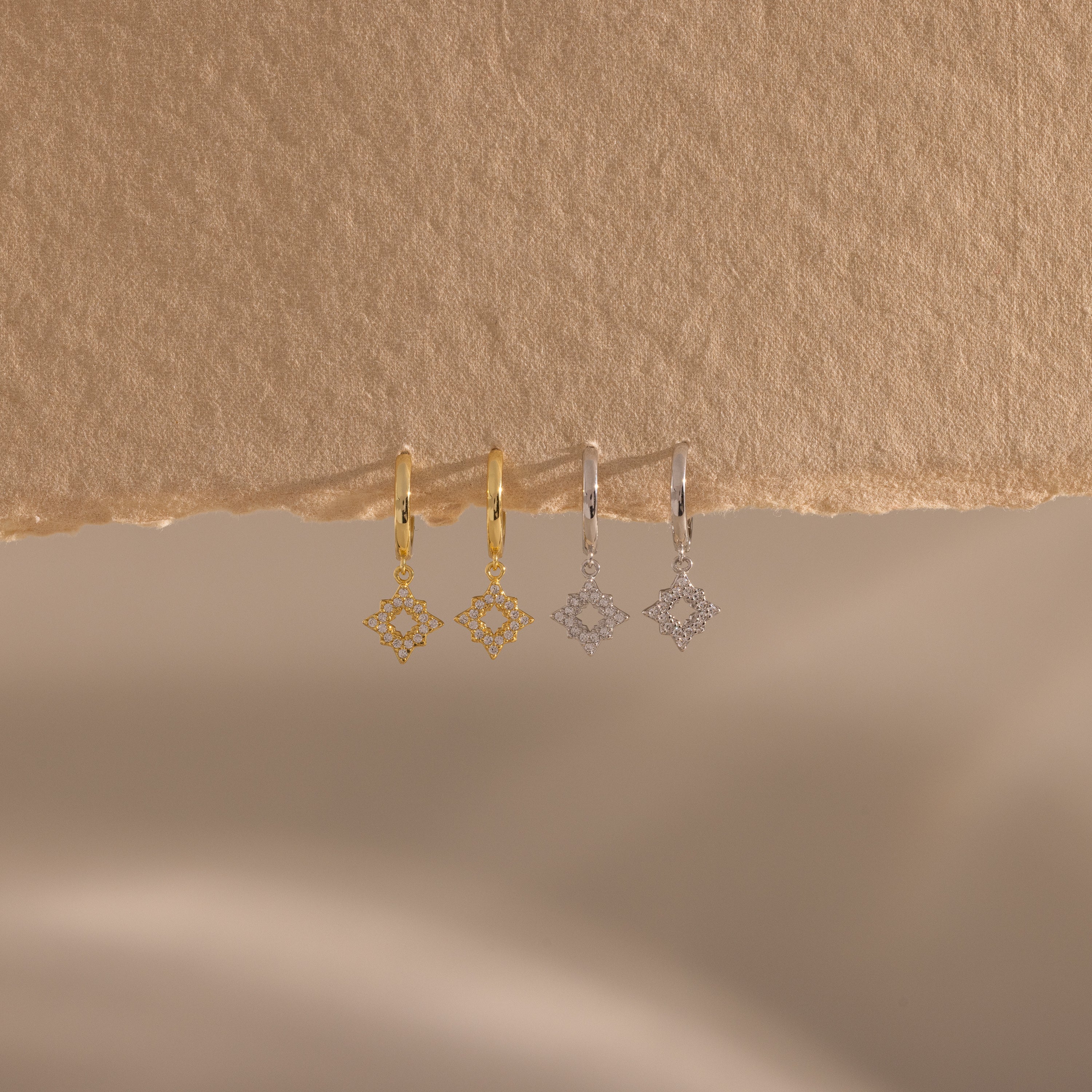 Twilight Star Hoops