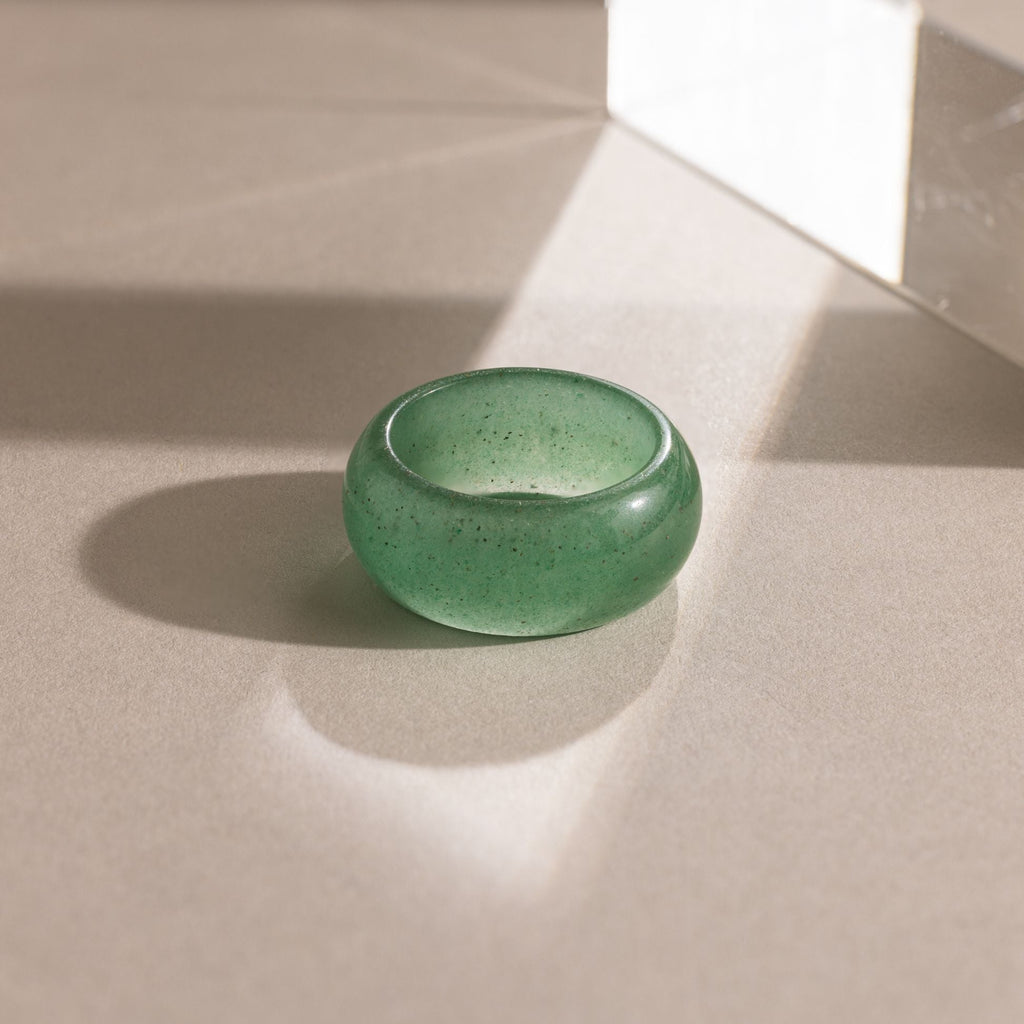 Thick Jade Ring