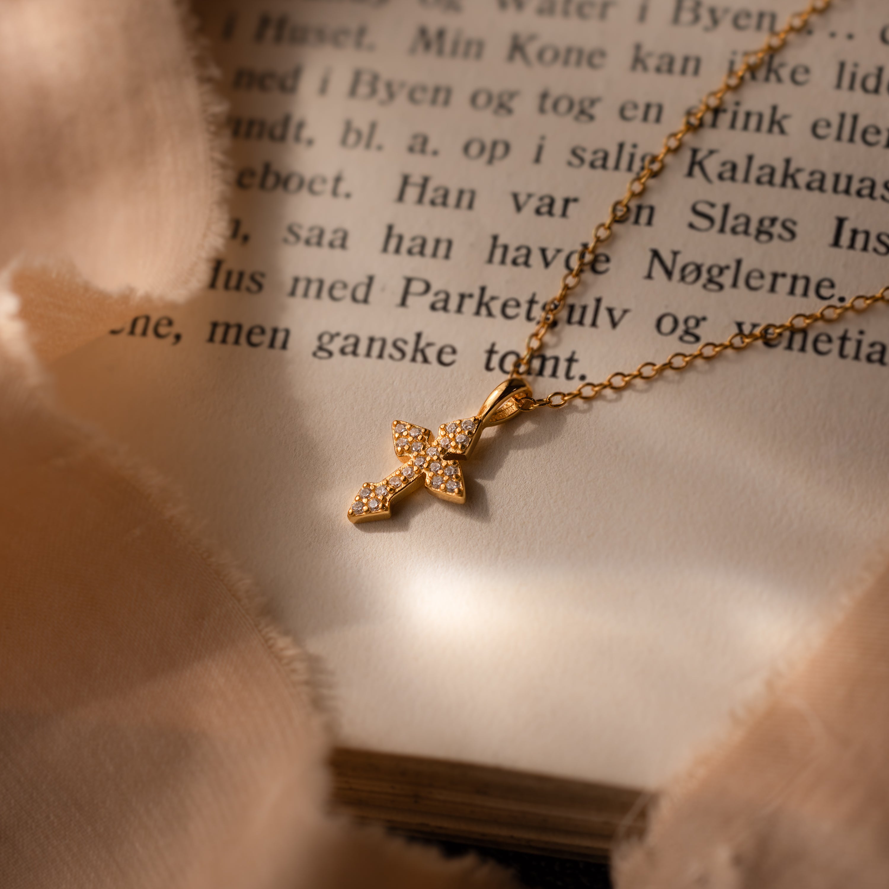 Vintage Cross Necklace
