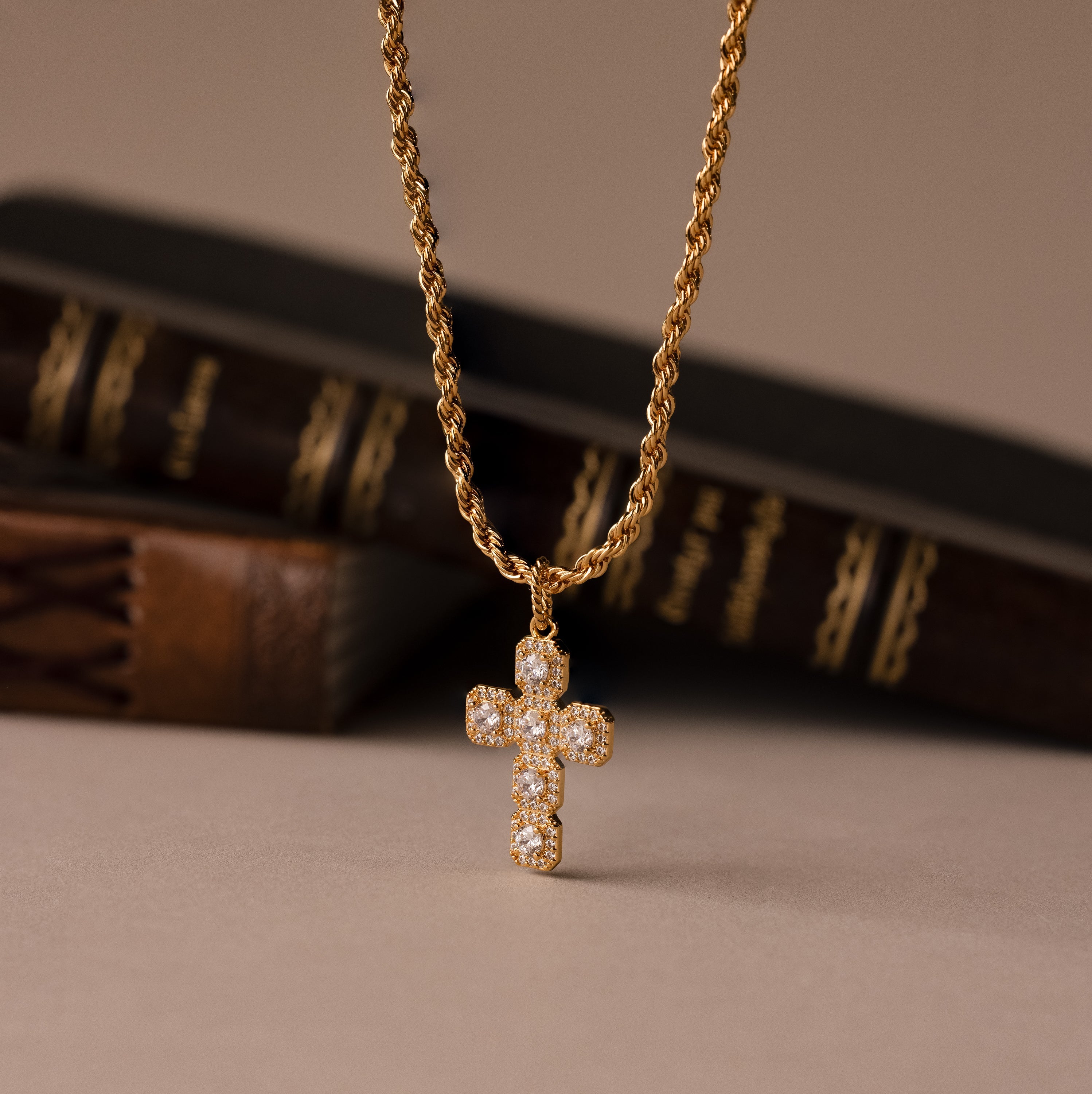 Majesty Cross Necklace