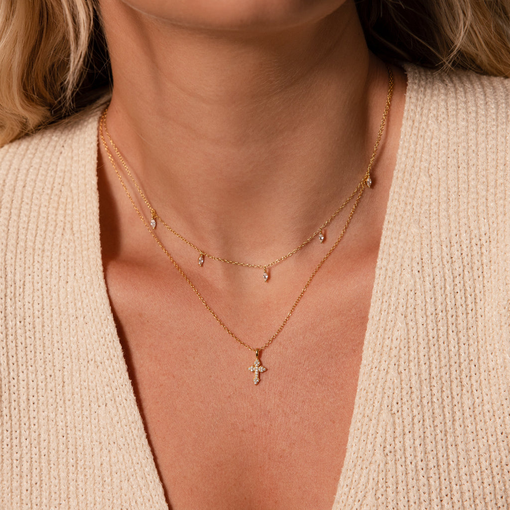 Vintage Cross Necklace