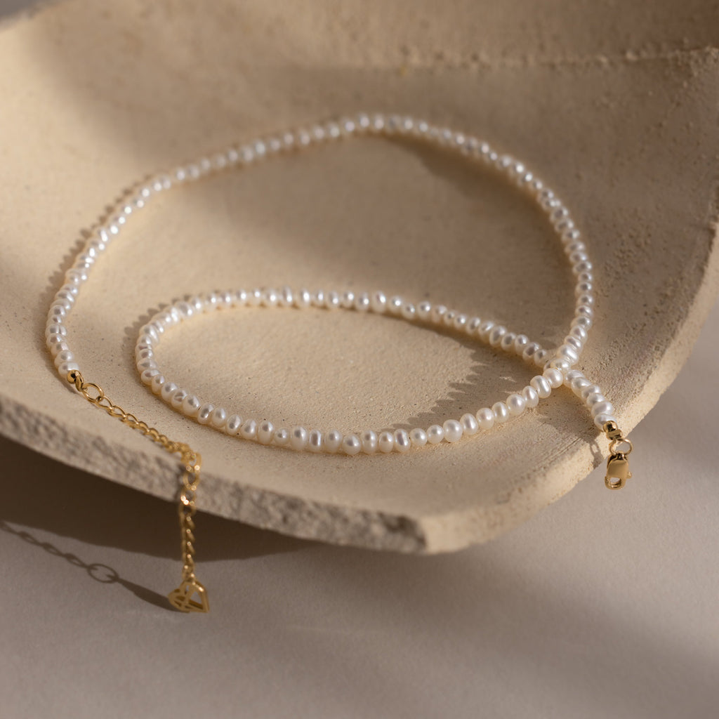 Summer Pearl Beaded Necklace