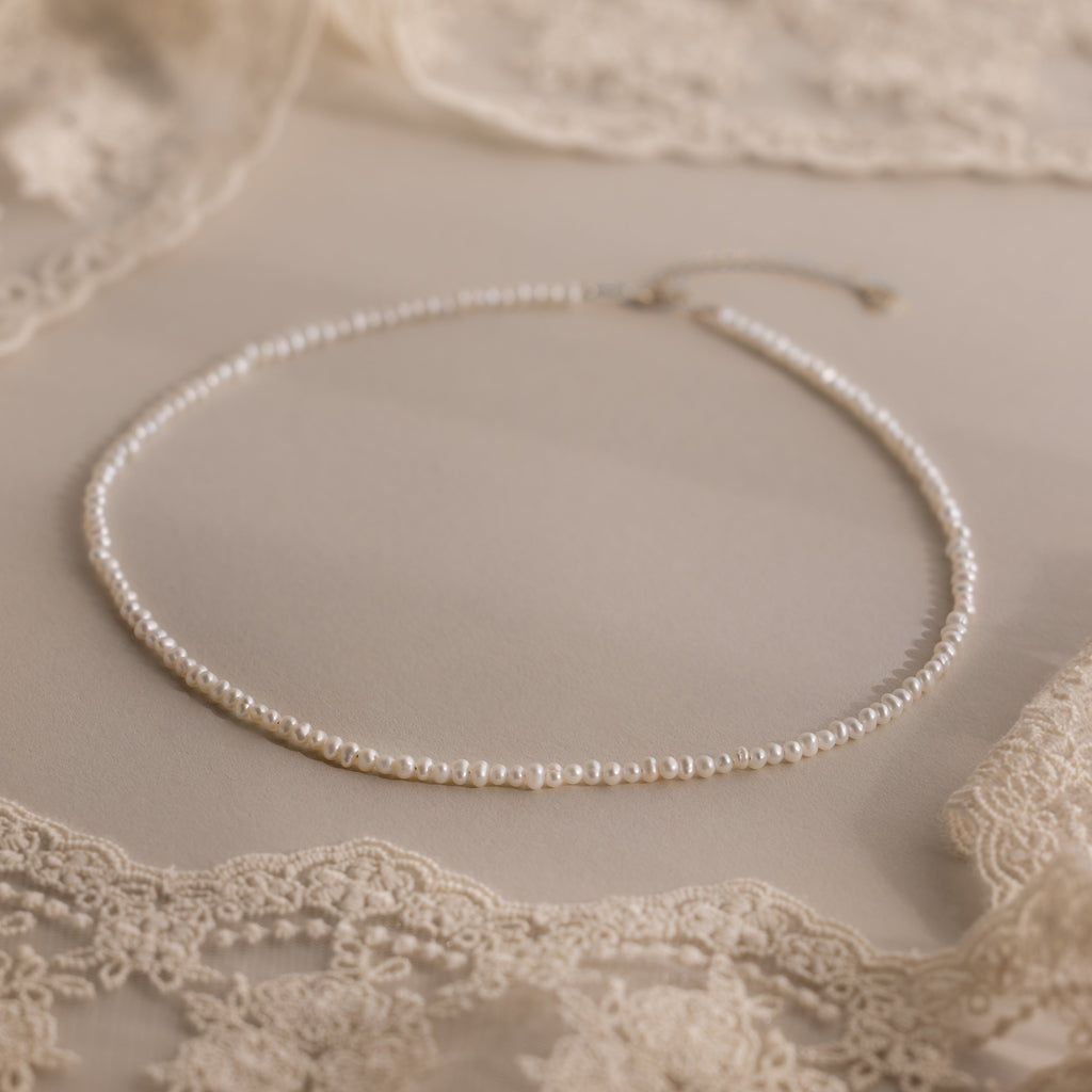 Summer Pearl Beaded Necklace
