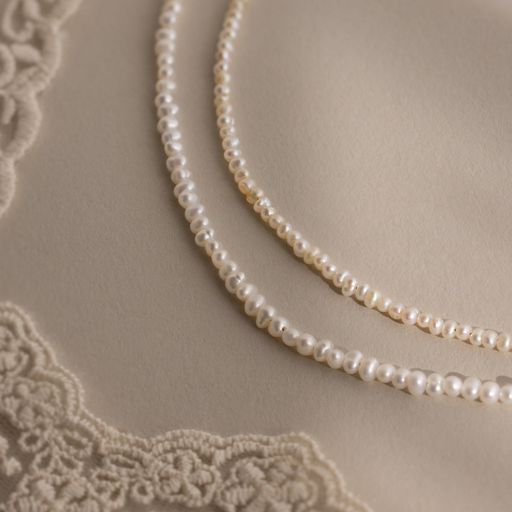 Summer Pearl Beaded Necklace