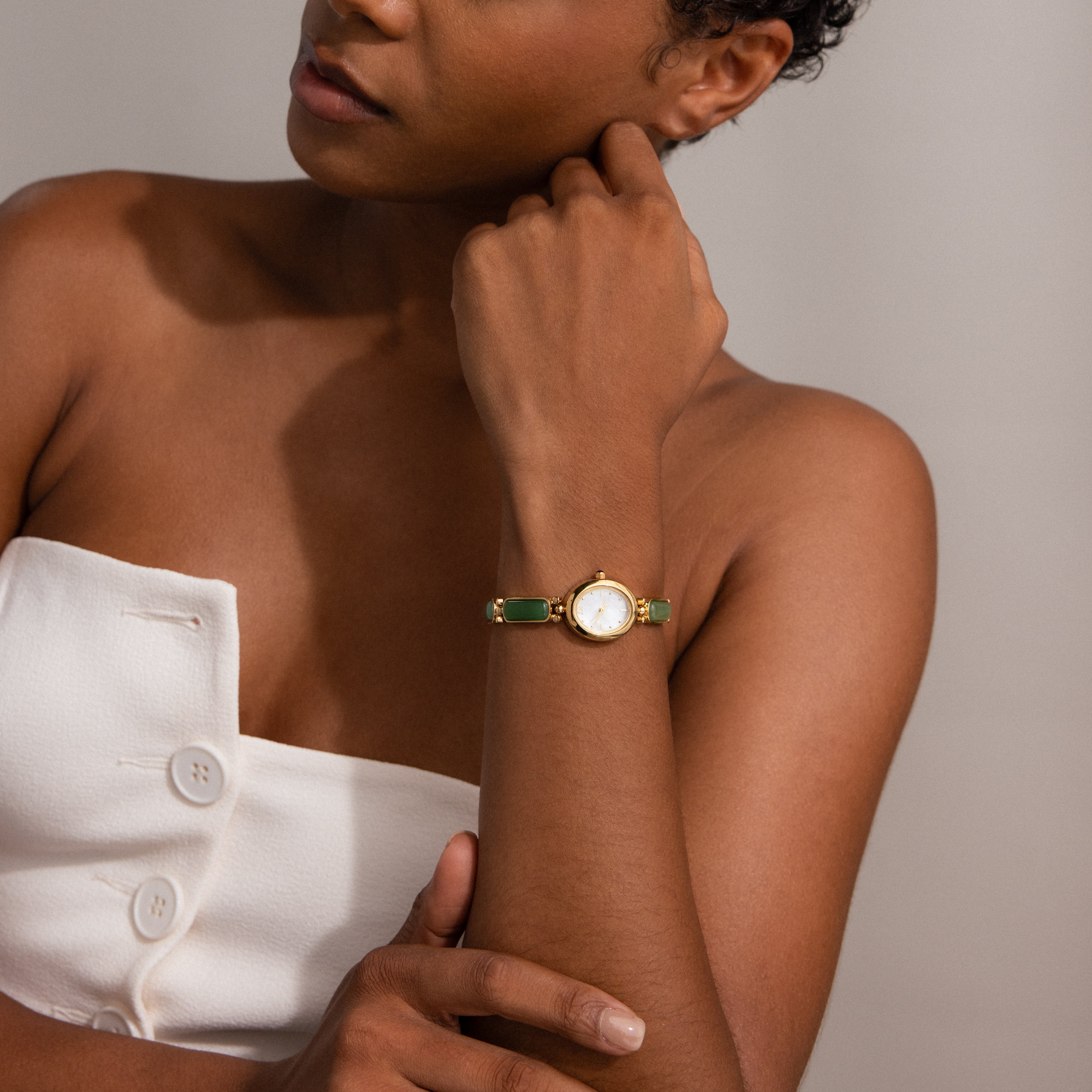 Jade Band Timepiece