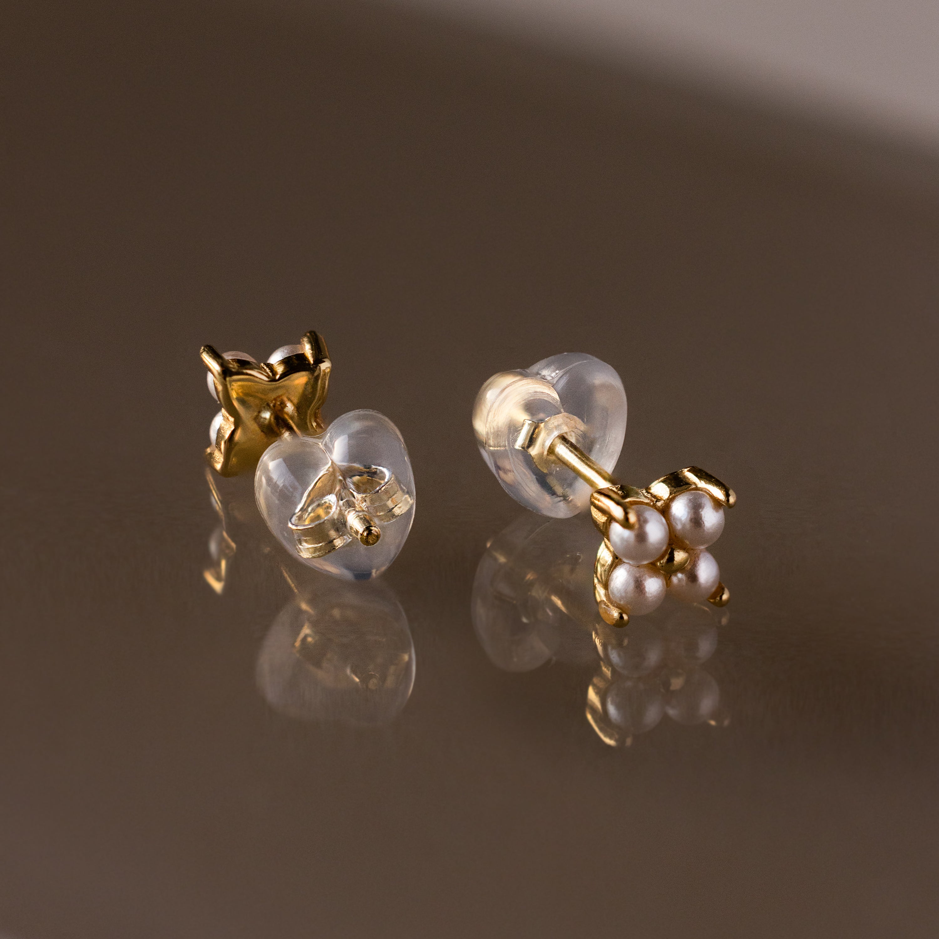 Heart & Flower Earring Backs