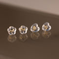 Heart & Flower Earring Backs