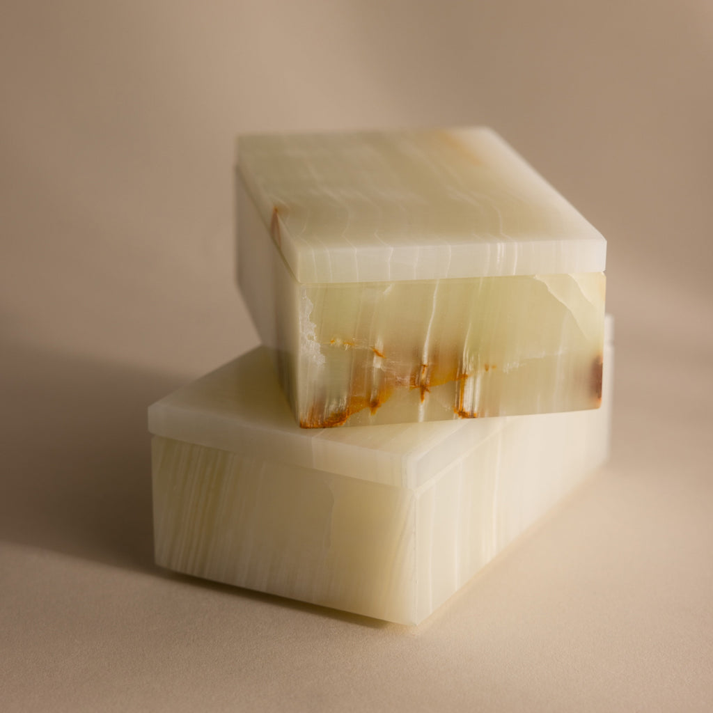 Green Onyx Jewelry Box