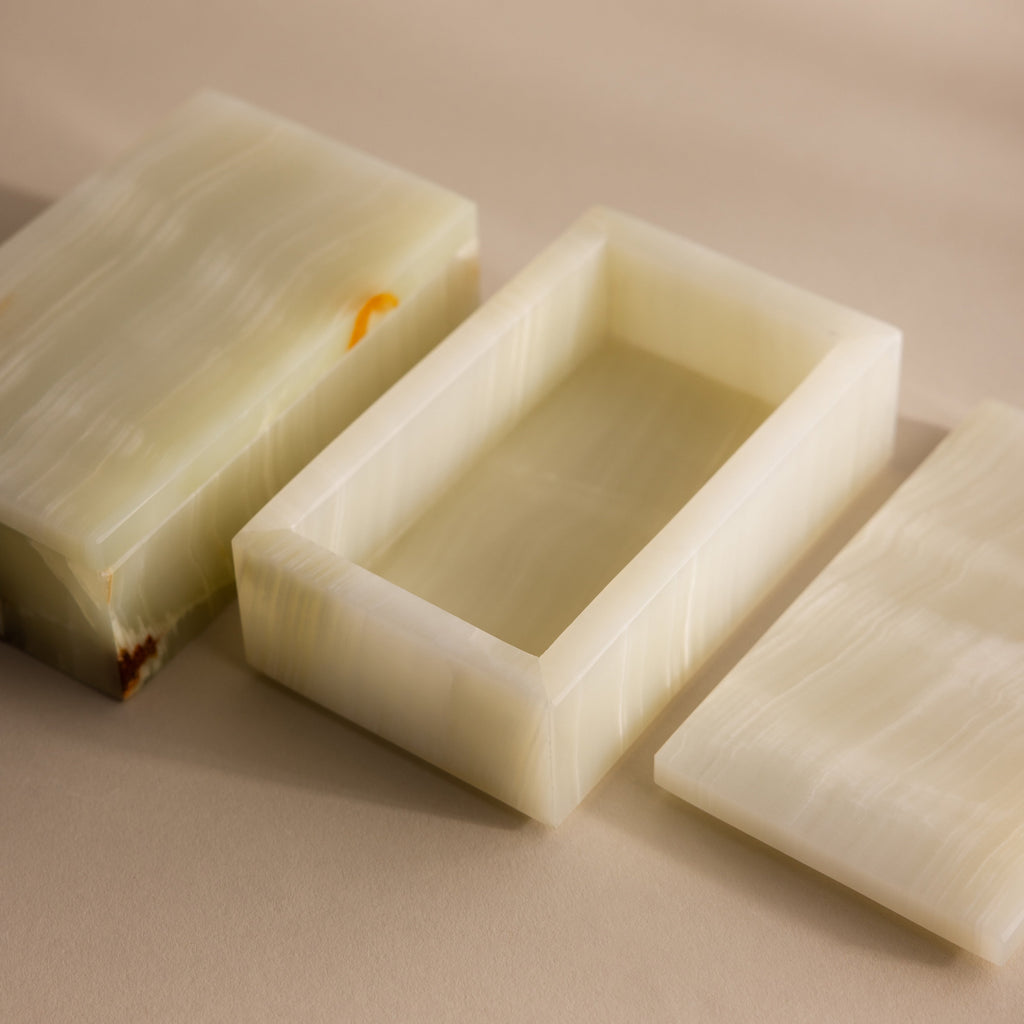 Green Onyx Jewelry Box