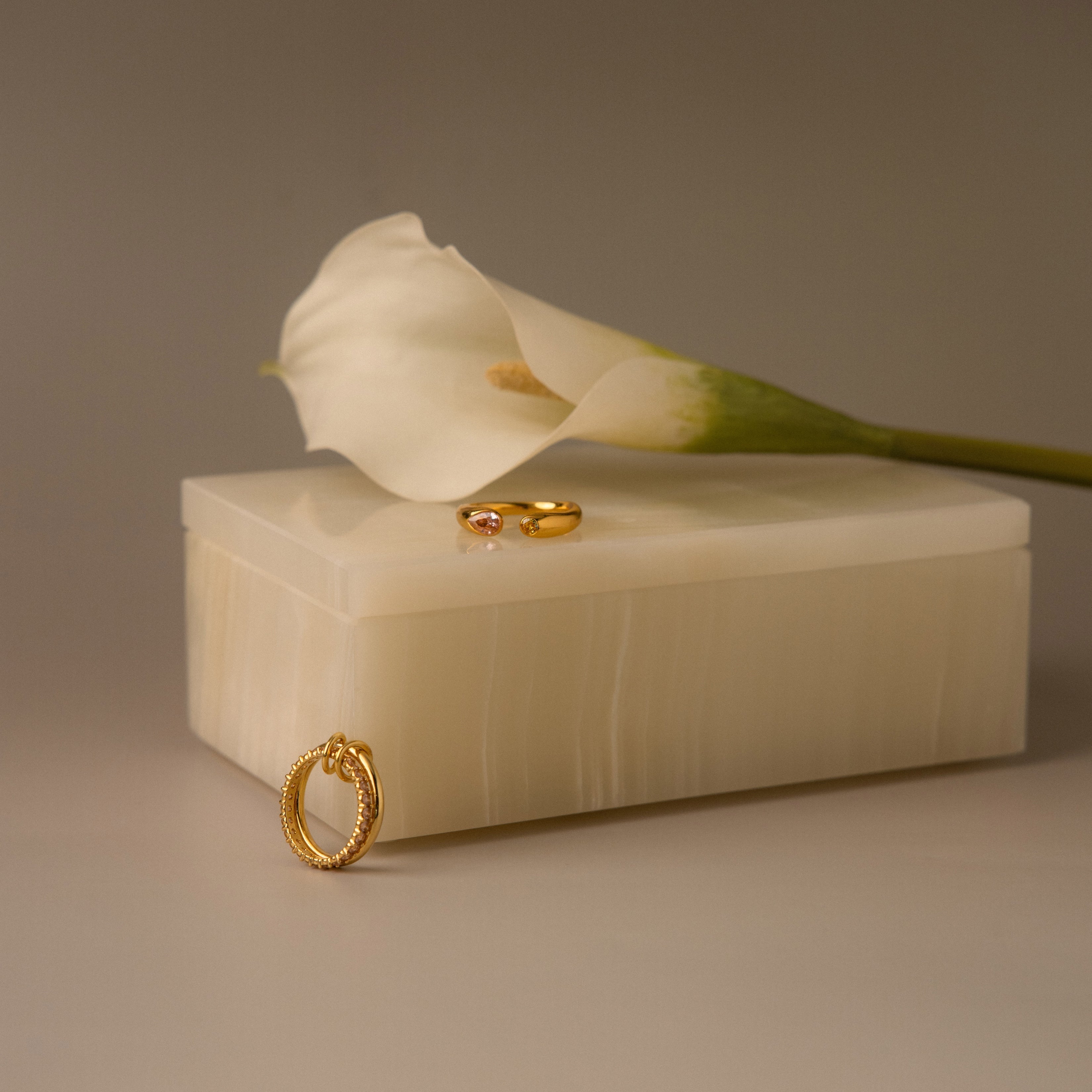 Green Onyx Jewelry Box