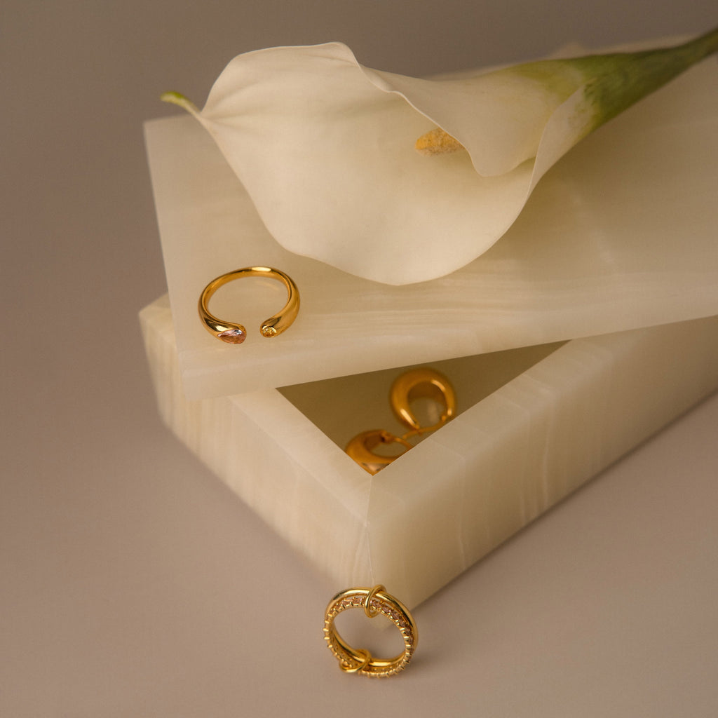 Green Onyx Jewelry Box