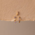 Birthstone Earring Trio Set