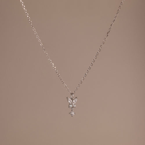 Butterfly Drop Necklace