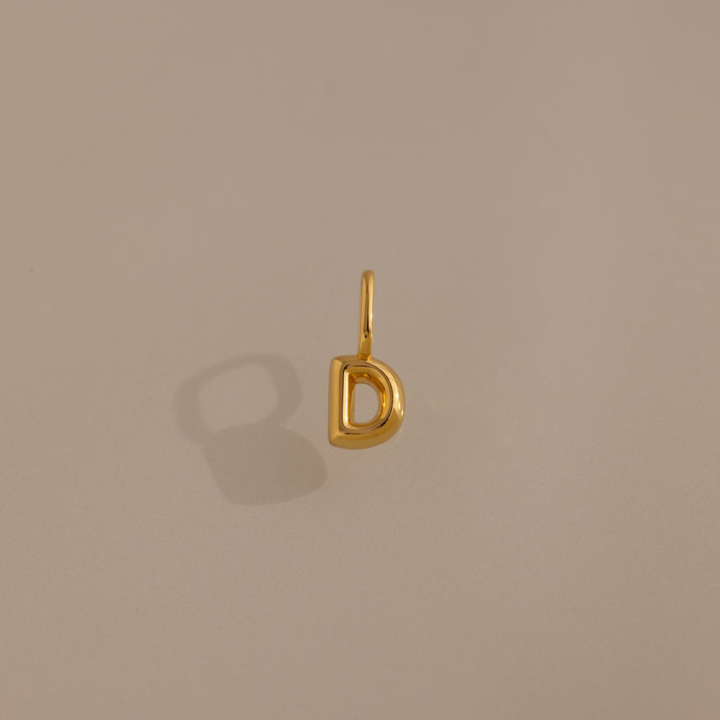 Bubble Letter Charm