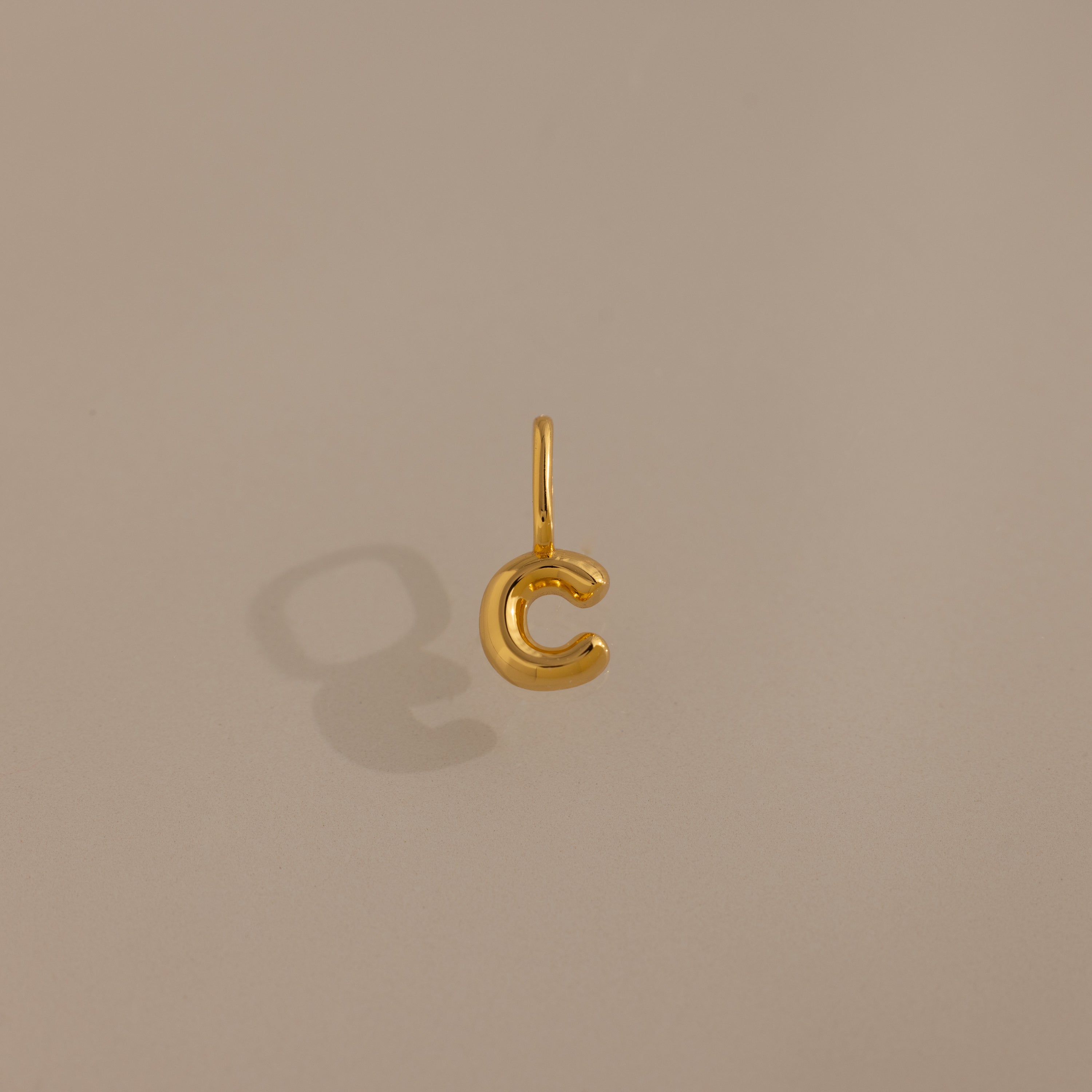 Bubble Letter Charm