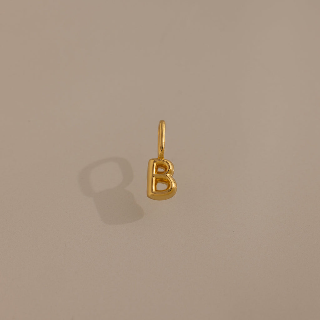 Bubble Letter Charm