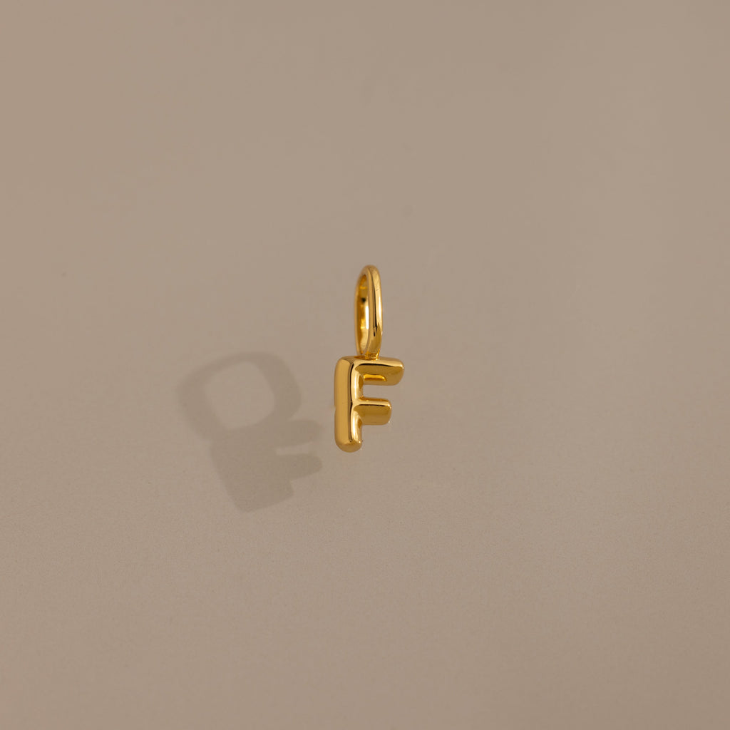 Bubble Letter Charm