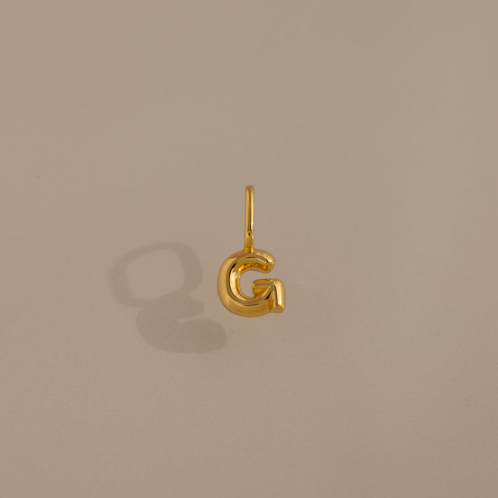 Bubble Letter Charm