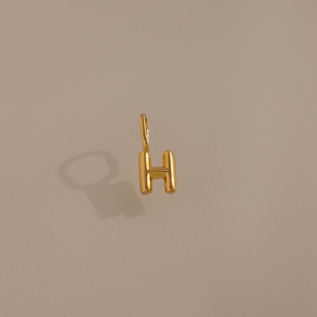 Bubble Letter Charm