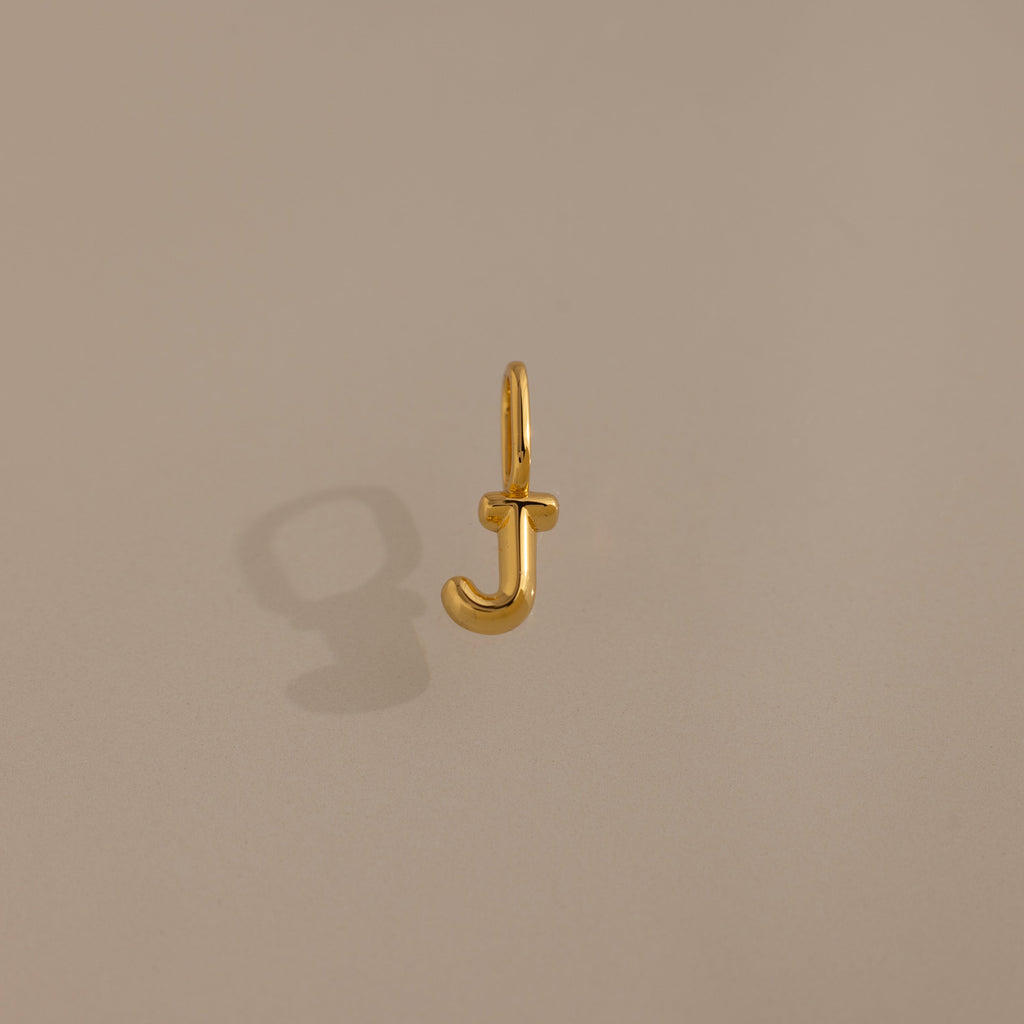 Bubble Letter Charm
