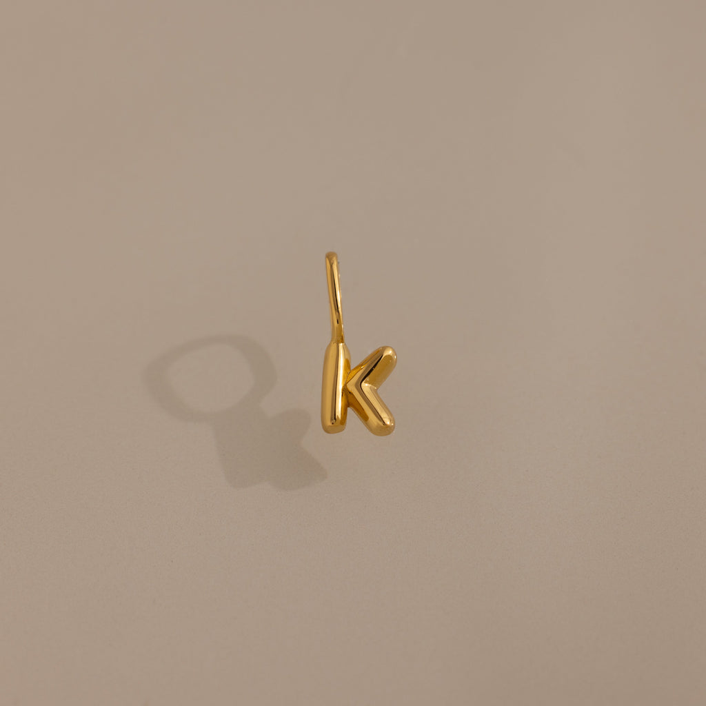 Bubble Letter Charm