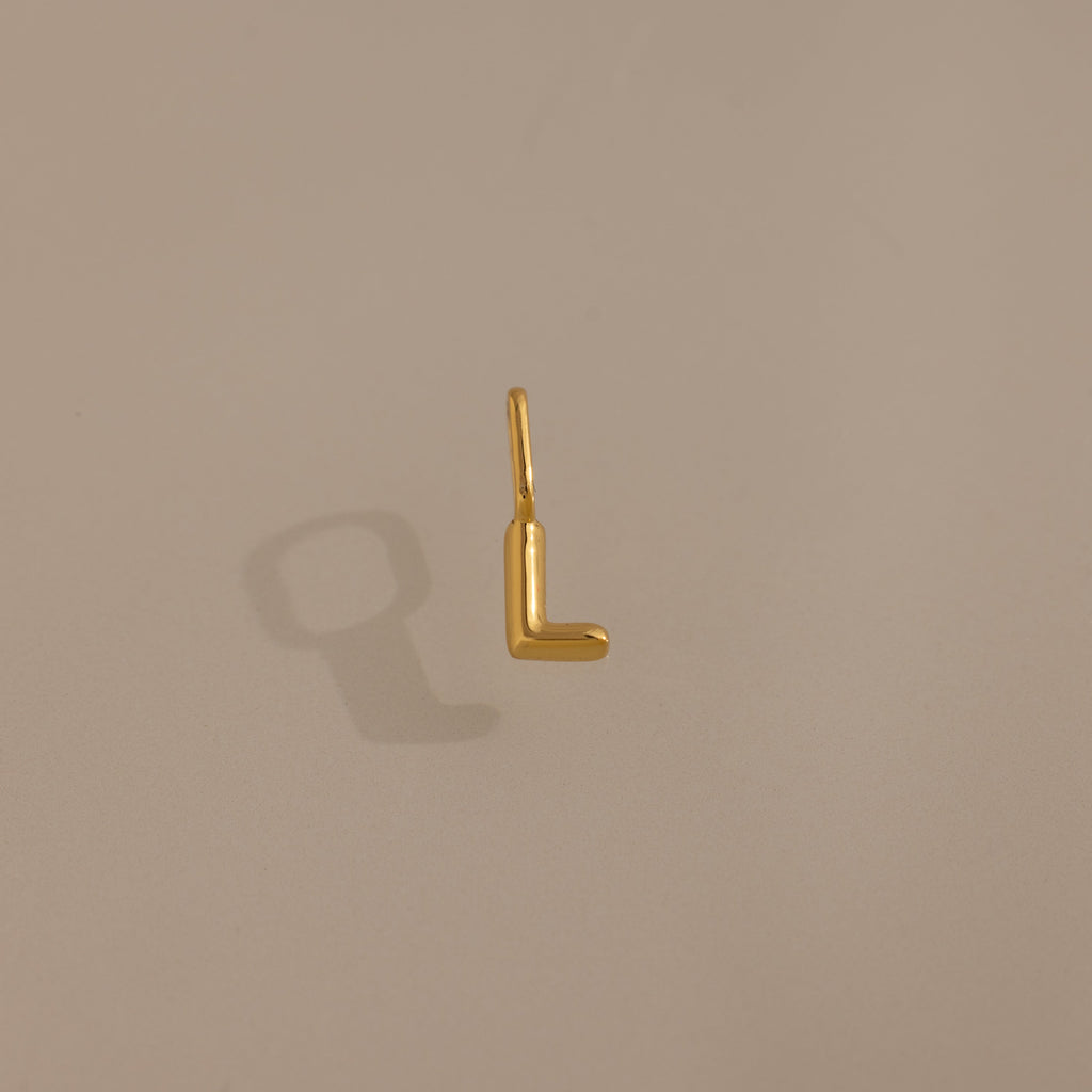 Bubble Letter Charm