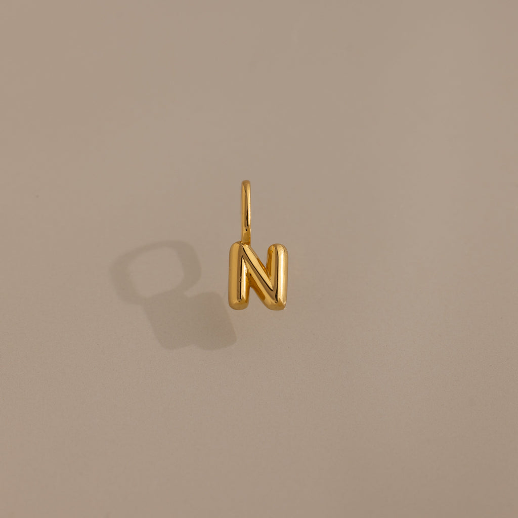 Bubble Letter Charm