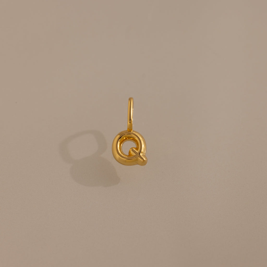Bubble Letter Charm