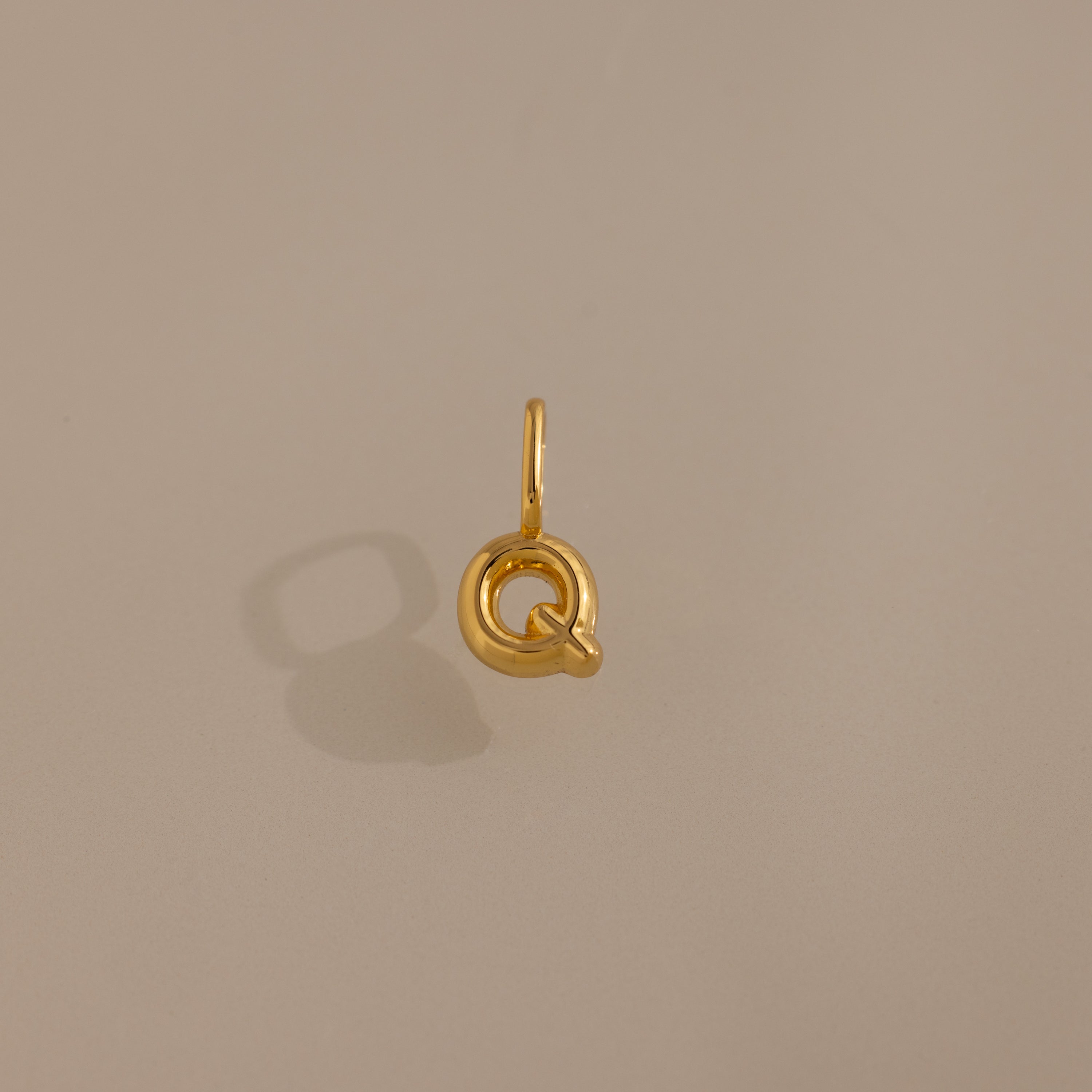 Bubble Letter Charm