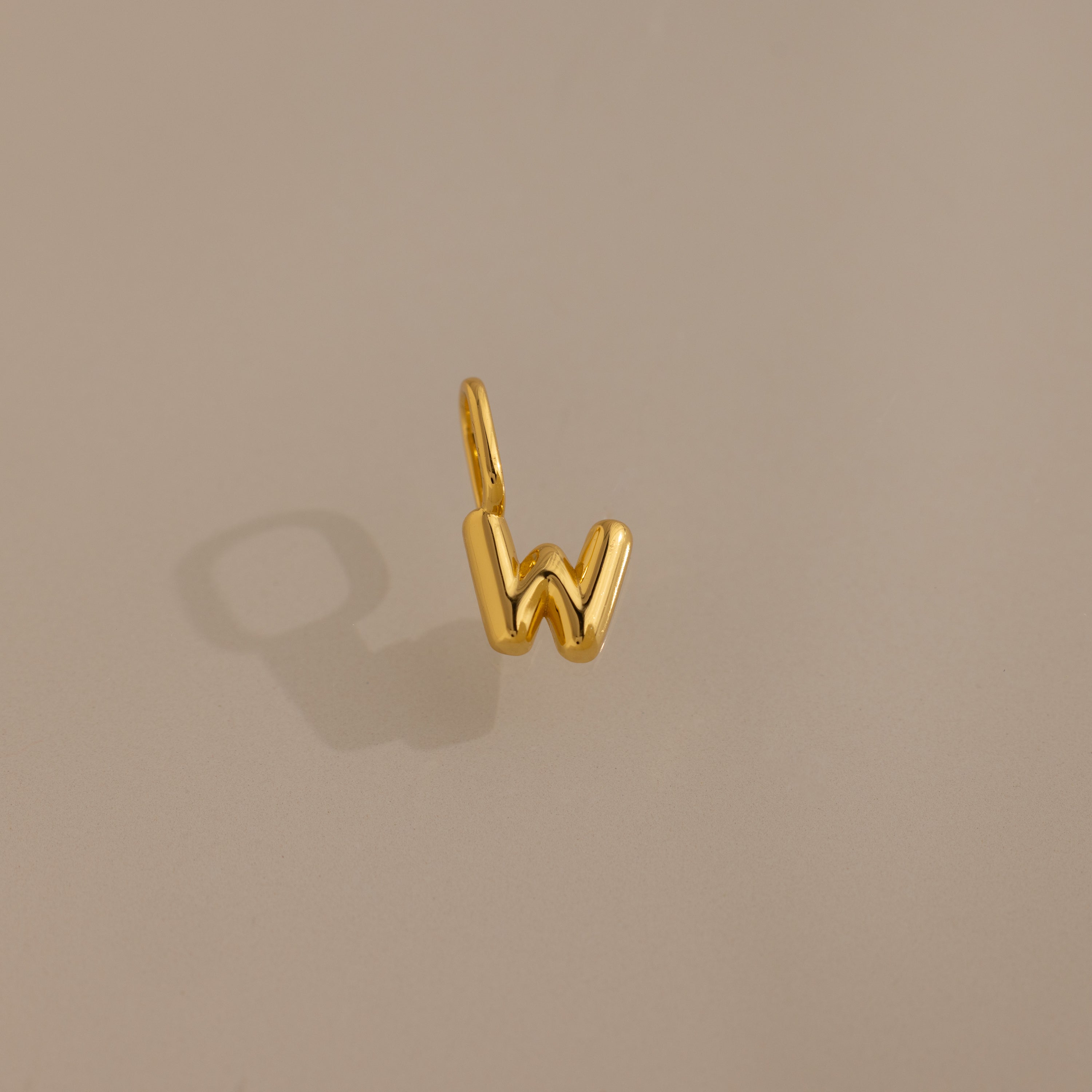 Bubble Letter Charm