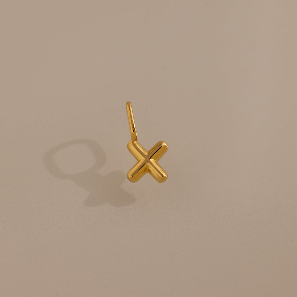 Bubble Letter Charm