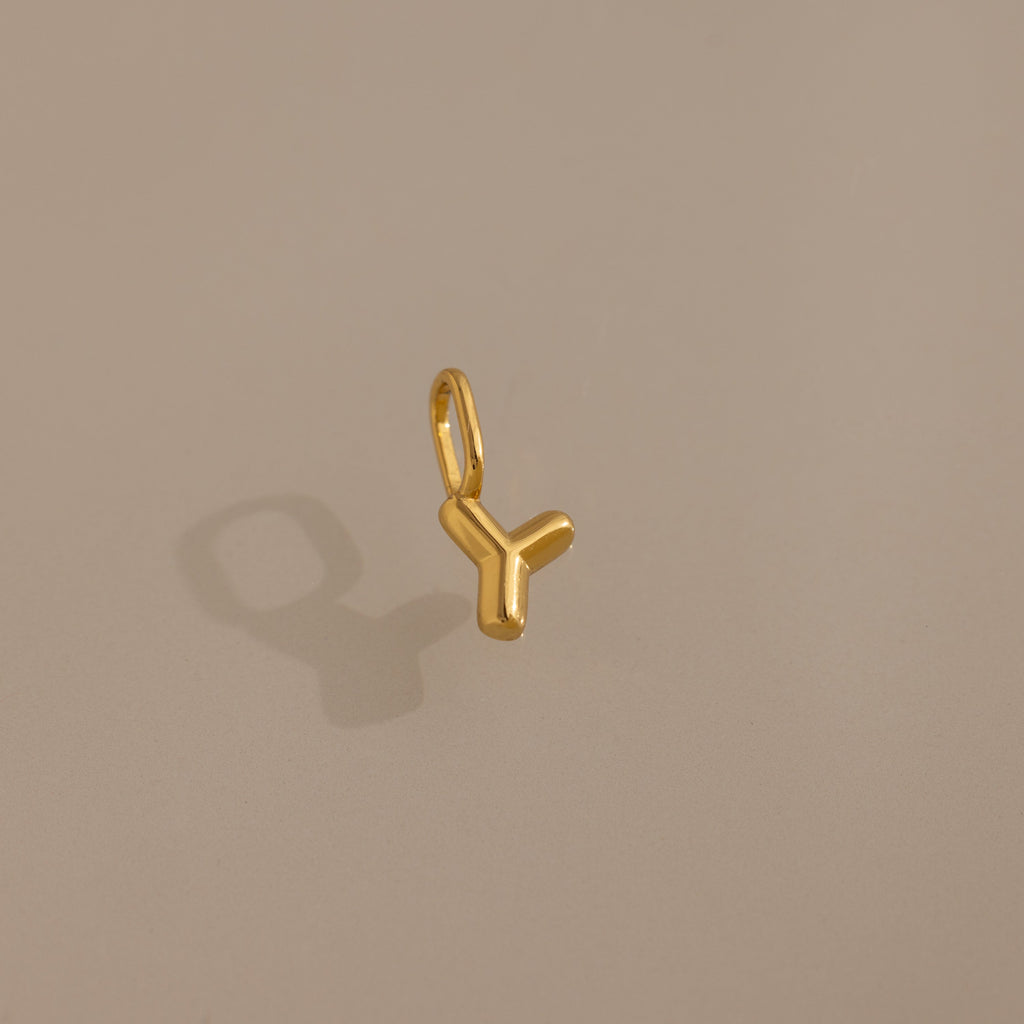 Bubble Letter Charm