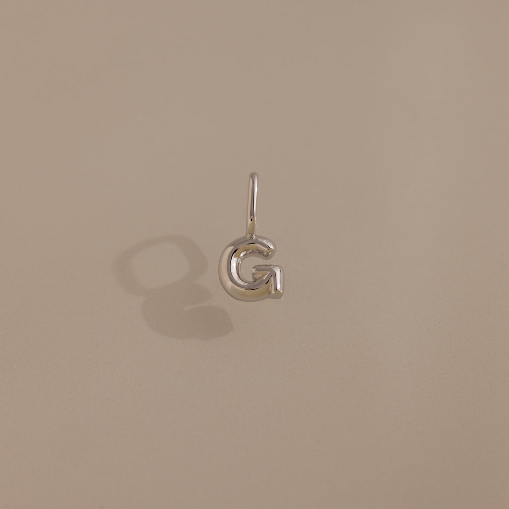 Bubble Letter Charm