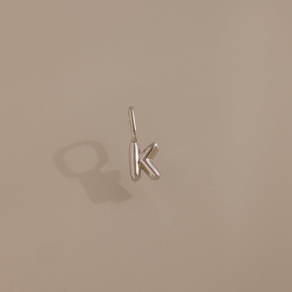 Bubble Letter Charm