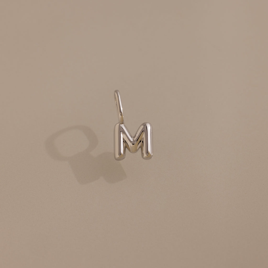 Bubble Letter Charm