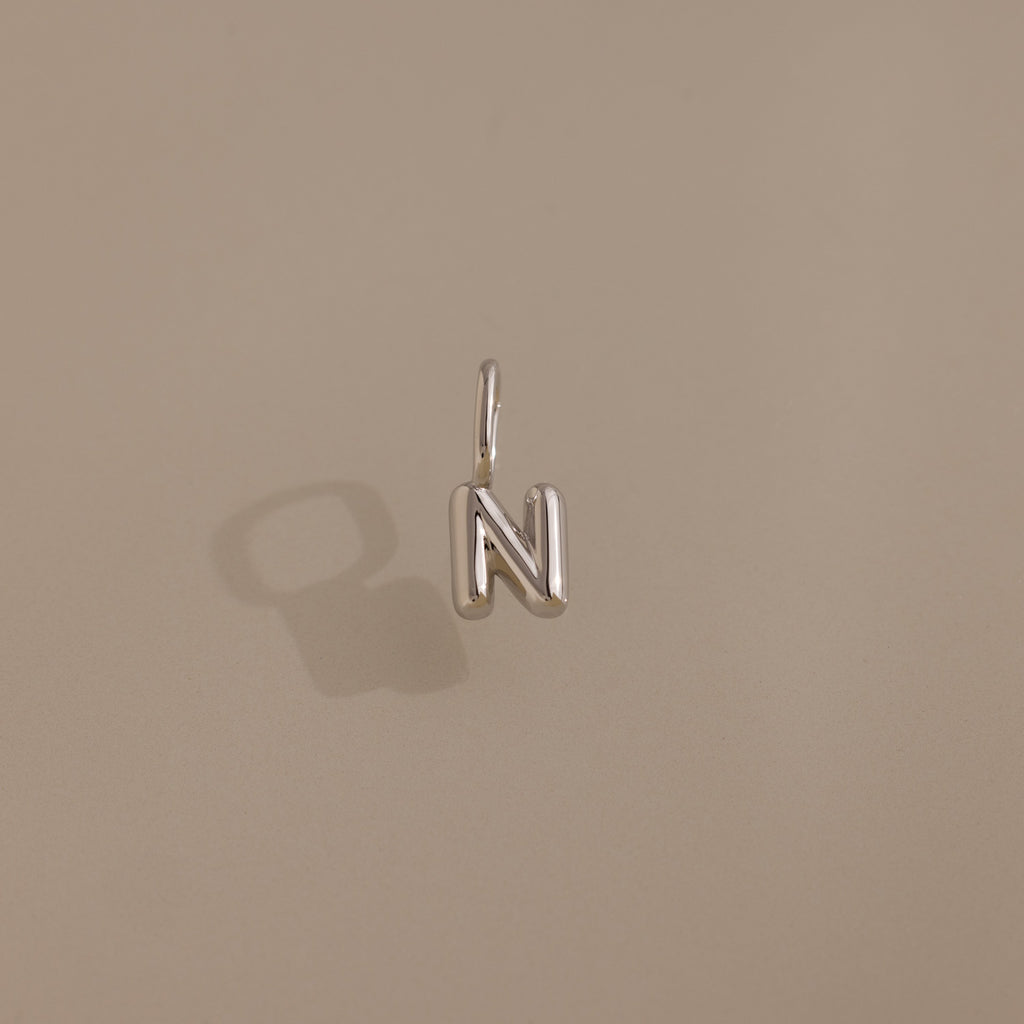 Bubble Letter Charm