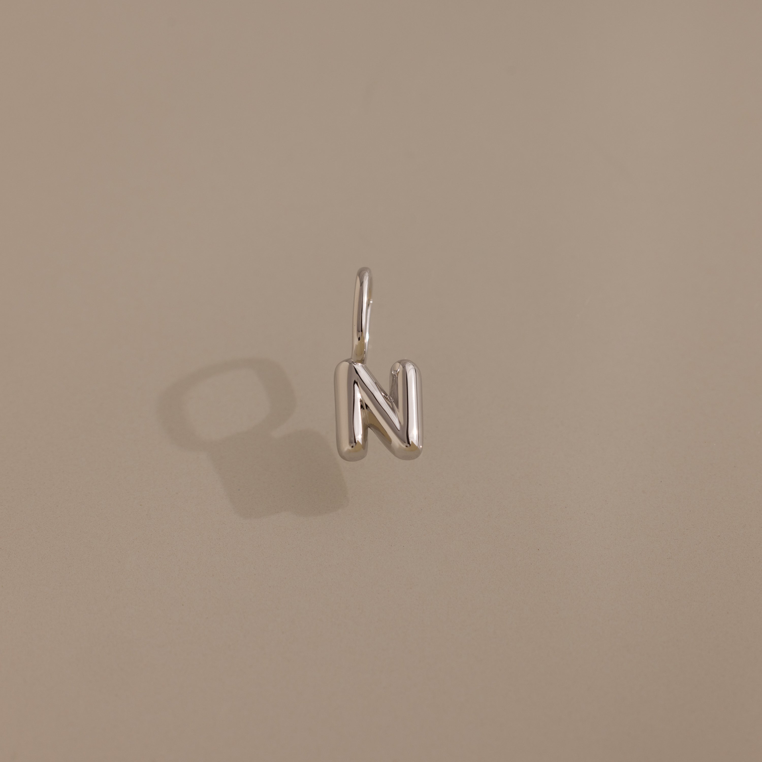 Bubble Letter Charm