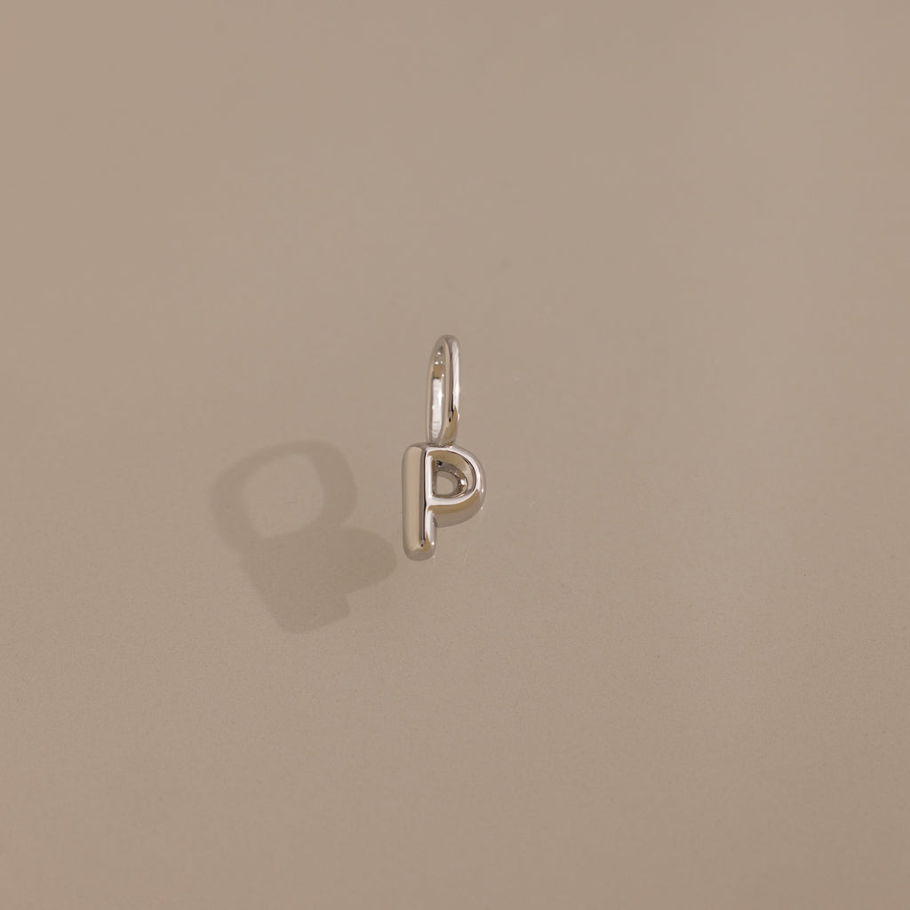 Bubble Letter Charm