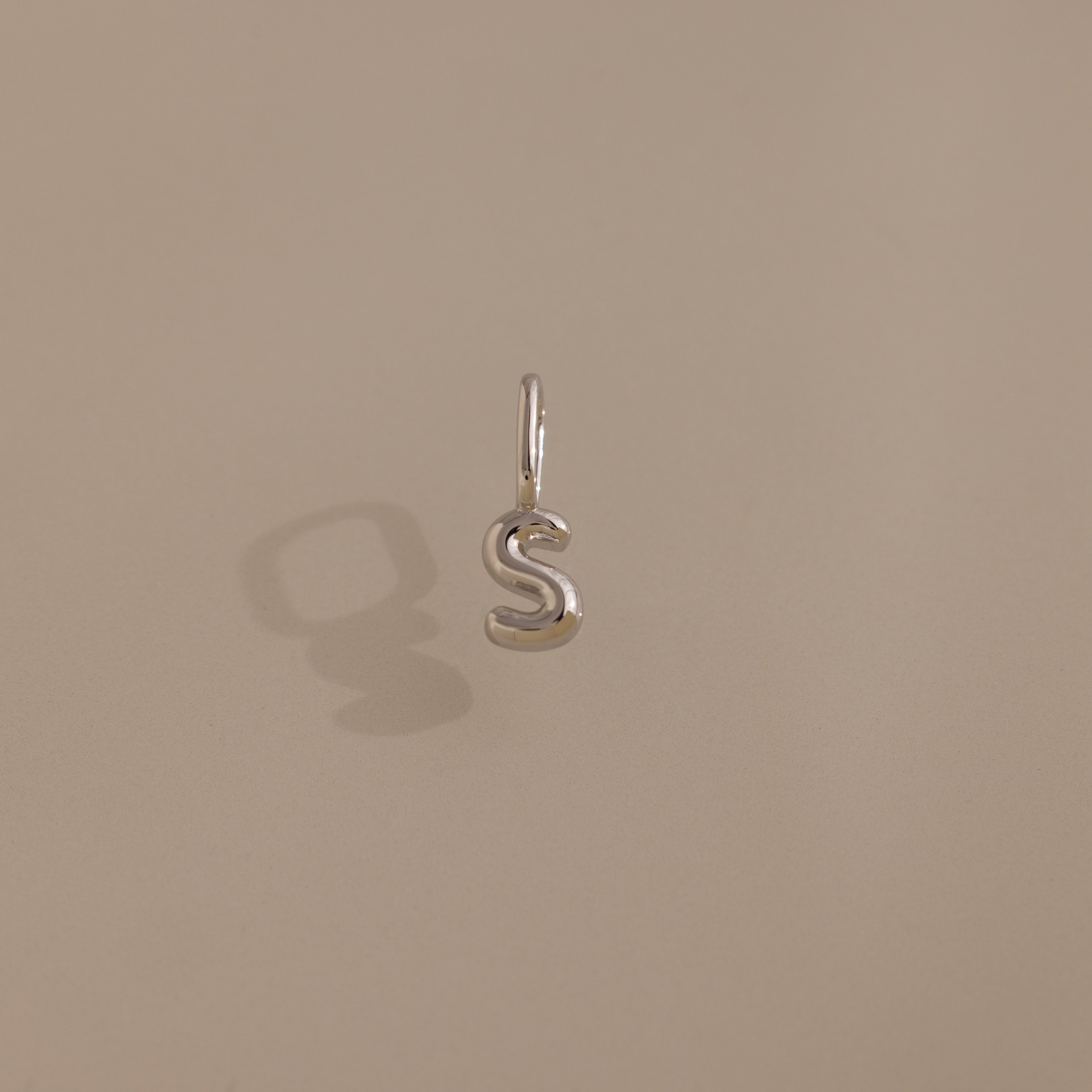 Bubble Letter Charm