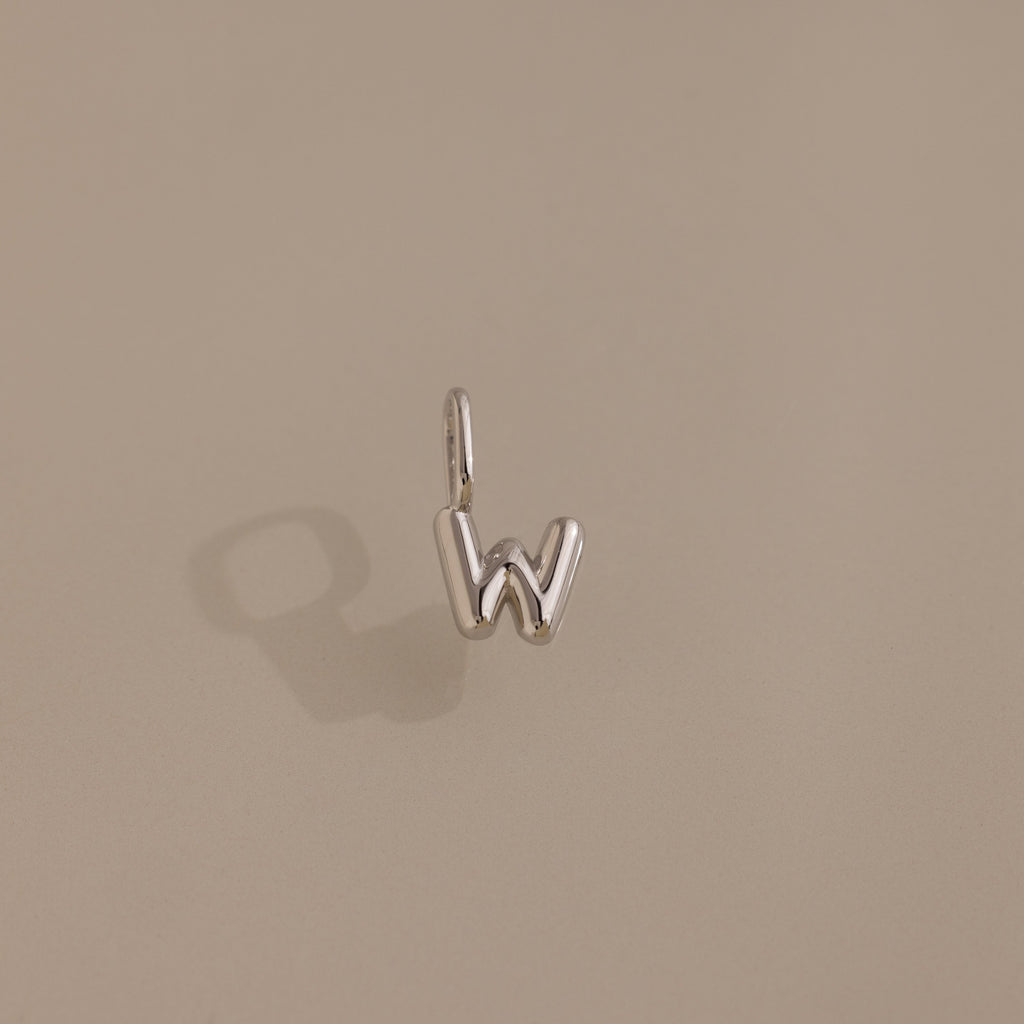 Bubble Letter Charm