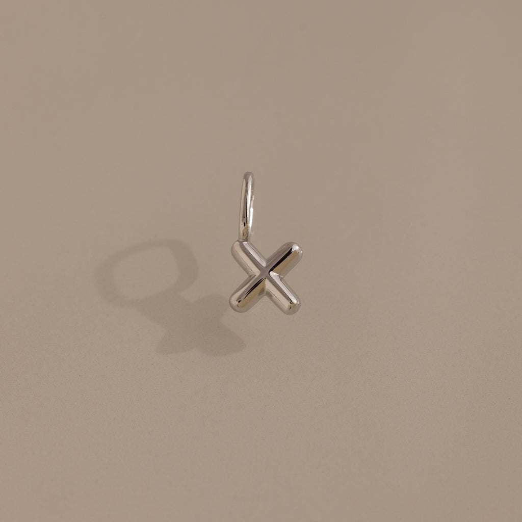Bubble Letter Charm