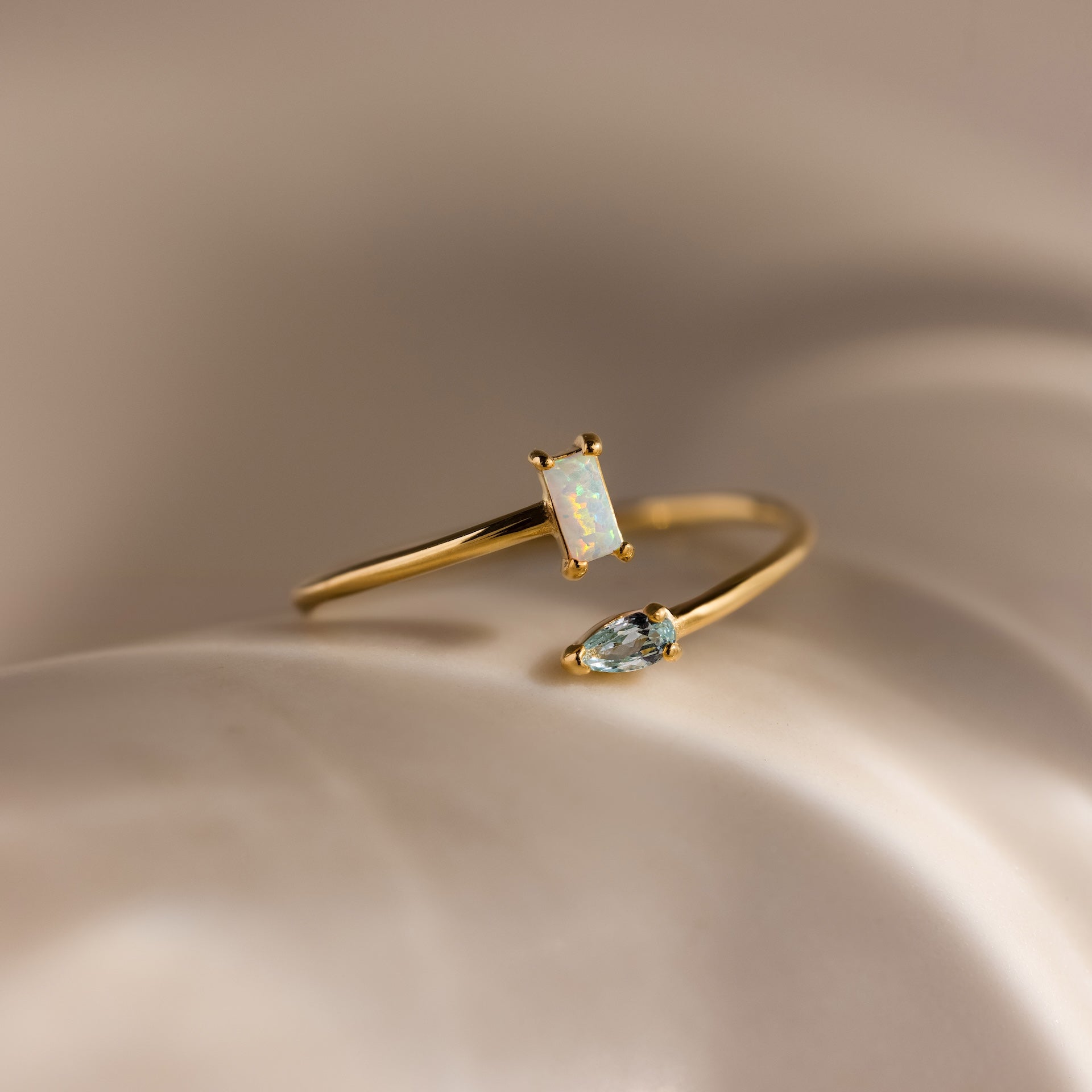 Toi et Moi Wrap Ring