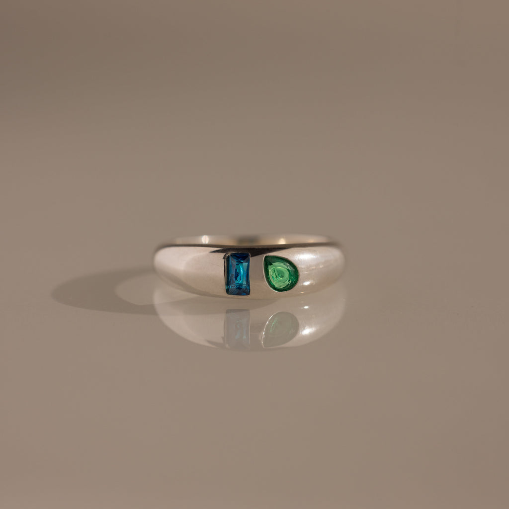 Toi et Moi Dome Ring